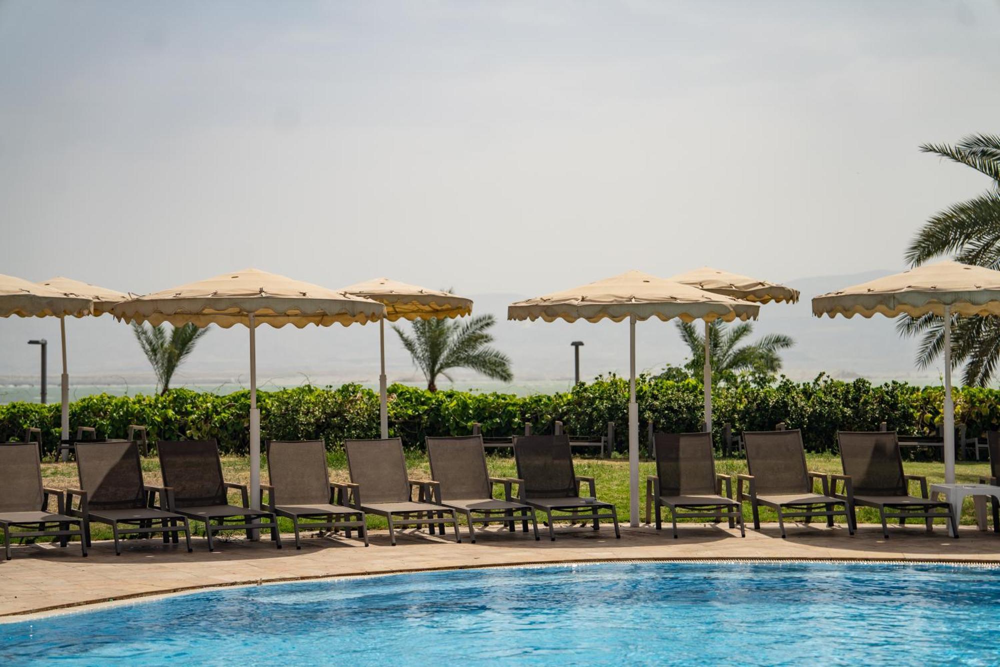 David Dead Sea Resort & Spa Ein Bokek Εξωτερικό φωτογραφία The pool at the Dead Sea